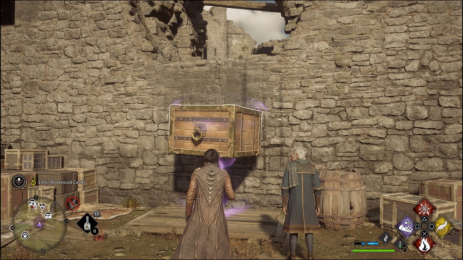 Hogwarts Legacy - entering Rookwood Castle