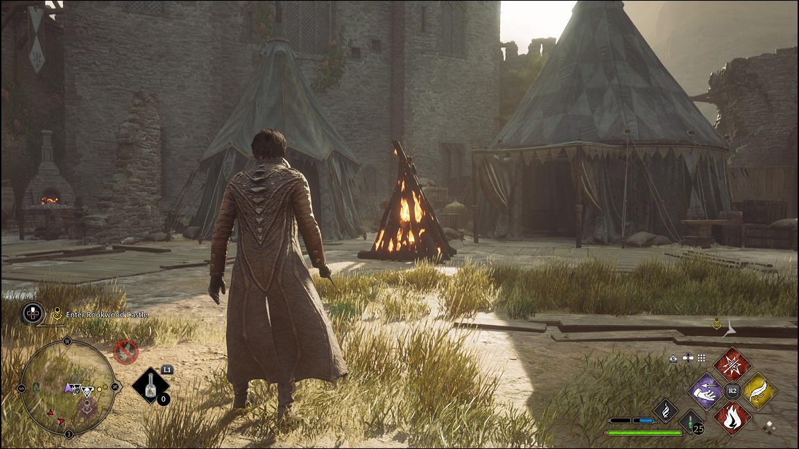 Hogwarts Legacy - tent with Ambush I