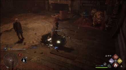 Hogwarts Legacy - connect with Ancient Magic