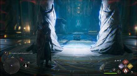 Hogwarts Legacy - chest across the archway