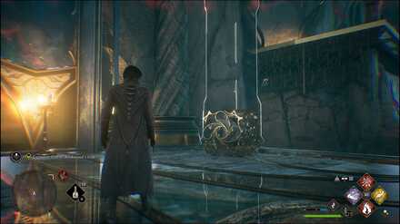 Hogwarts Legacy - placing a cube near a ledge