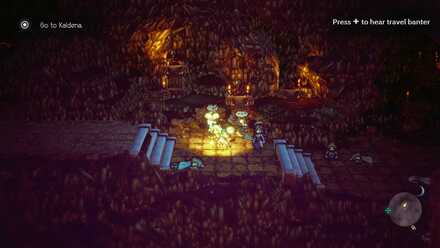 Octopath Traveler 2 - Temenos Chapter 4 - Go to Kaldena