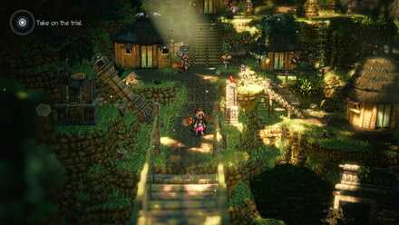 Octopath Traveler 2 - Temenos Chapter 4 - Take on the trial