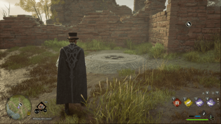 Hogwarts Legacy - South of Poidsear Castle Merlin Trial - Slots 2
