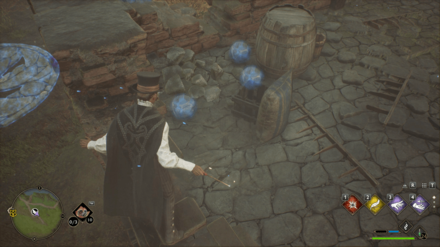 Hogwarts Legacy - South of Poidsear Castle Merlin Trial - Balls 1