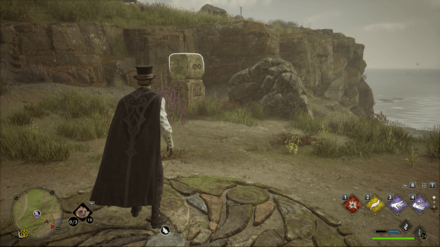 Hogwarts Legacy - Far Southwest of Poidsear Castle Merlin Trial - Cube 2