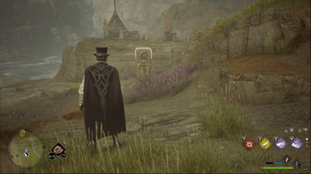 Hogwarts Legacy - Far Southwest of Poidsear Castle Merlin Trial - Cube 3