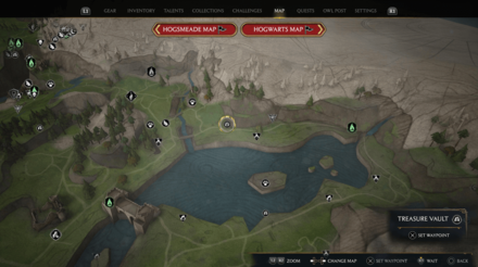 Hogwarts Legacy - West of Coastal Mine Floo Flame