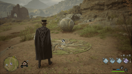 Hogwarts Legacy - Northwest of South Poidsear Coast Merlin Trial - Ball