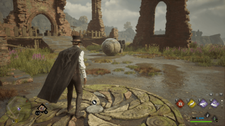 Hogwarts Legacy - West of Marunweem Bridge Merlin Trial - Ball