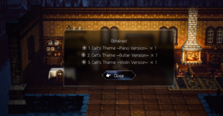 Octopath Traveler 2 - Gramophone Reward