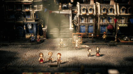 Octopath Traveler 2 - Scholar and Merchant Opening