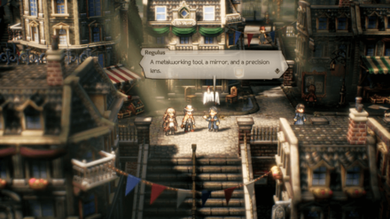 Octopath Traveler 2 - Purchase the Telescope Components