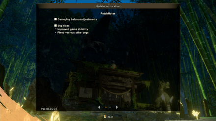 Wild Hearts - In-game Patch Notes