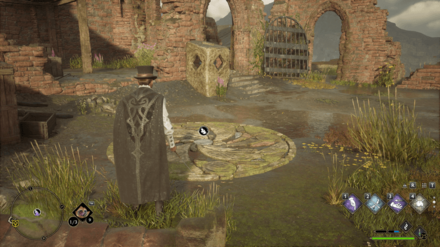 Hogwarts Legacy - Southwest of Phoenix Mountain Cave Merlin Trial - Pillar 1