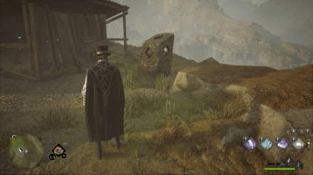 Hogwarts Legacy - Southwest of Phoenix Mountain Cave Merlin Trial - Pillar 3