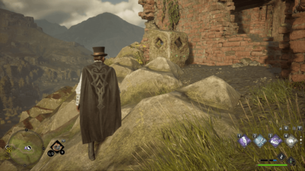 Hogwarts Legacy - Southwest of Phoenix Mountain Cave Merlin Trial - Pillar 2