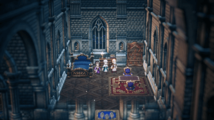 Octopath Traveler 2 - Guide the Former Carpenter to the Cathedral