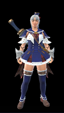 Marine Layered Armor Set (Hunter)