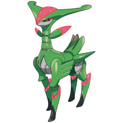 Pokemon Scarlet and Violet SV - Iron Leaves