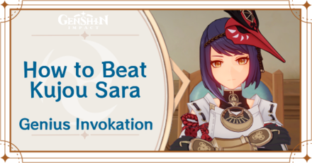 Genshin Impact - How to Get Kujou Sara and Effects