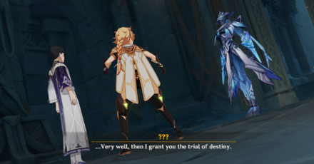 Genshin - Abyss Herald Frost Fall Location - Boss Enemy in Caribert Archon Quest