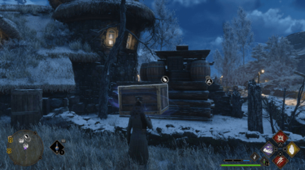 Hogwarts Legacy - Use Wingardium Leviosa on the Platform to Reach the Chest