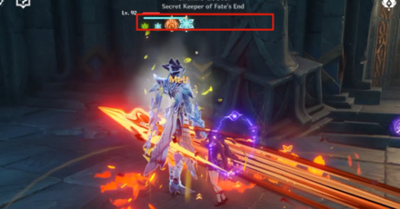 Genshin - How to Beat Abyss Herald Frost Fall - Use Pyro Attacks to Destroy the Shield