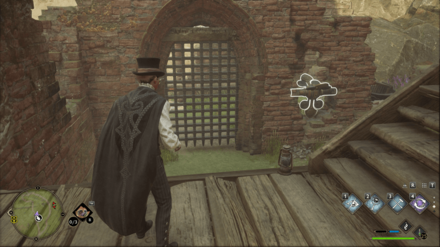 Hogwarts Legacy - East of Marunweem Lake Merlin Trial - Gate Switch