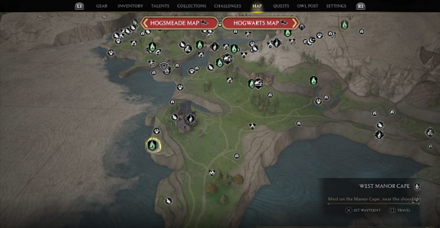 Hogwarts Legacy - West Manor Floo Flame