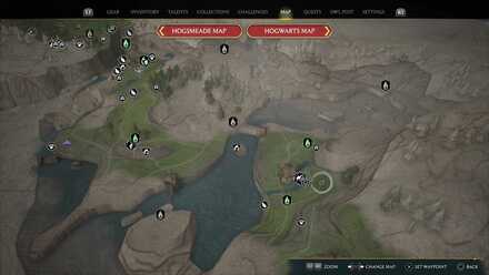 Hogwarts Legacy Birds of a Feather Quest Location