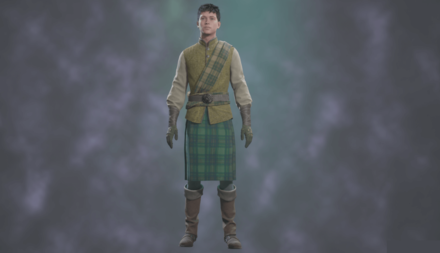 Emerald Highland Attire