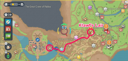 Pokemon Scarlet and Violet (SV) - Klawf