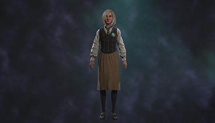 Hogwarts Legacy - Tartan Vest School Uniform