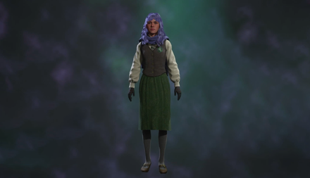 Hogwarts Legacy - Capricious Vest School Uniform