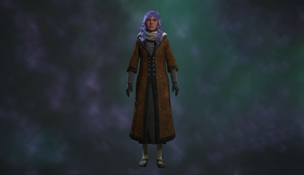 Distinguished Amber Cloak