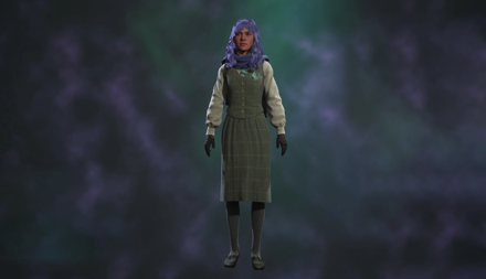 Hogwarts Legacy - Plaid Casual School Uniform