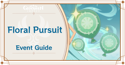 Genshin Impact - Floral Pursuit Event Guide