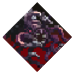 Cruel Crimson Ammonite