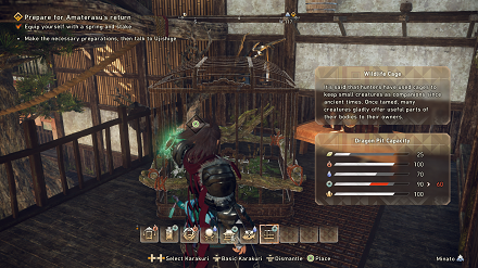 Wild Hearts - A Hunter placing a Wildlife Cage inside his room