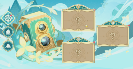 Genshin - Breezy Snapshots How to Play - Select photography target