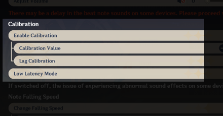 Genshin Impact Ballads of Breeze Event Guide - Ballads of Breeze Settings - Lag Calibration