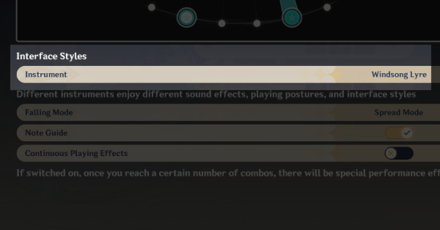 Genshin Impact Ballads of Breeze Event Guide - Ballads of Breeze Settings - Interface Settings