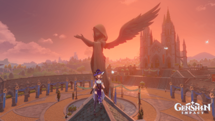 Genshin - Breezy Snapshots Day 1 - Happy Windblume Festival - Pose Option 2