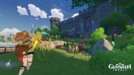 Genshin - Breezy Snapshots Day 1 - Windblume Leisure - Pose Option 1