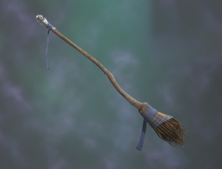 Hogwarts House Broom (Ravenclaw)