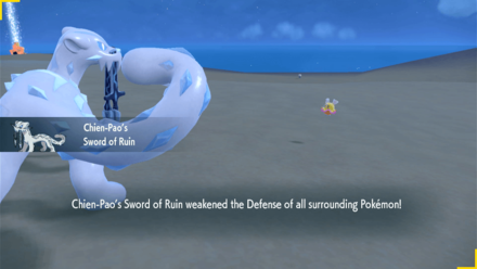 Pokemon Scarlet and Violet SV - Tresures of Ruin Ability