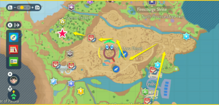 Pokemon Scarlet and Violet (SV) - Atticus Location Part 2