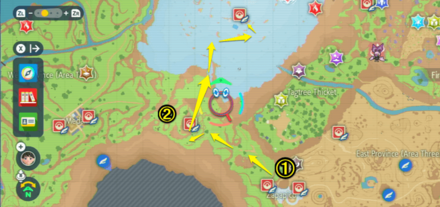 Pokemon Scarlet and Violet (SV) - Ortega Location Part 1