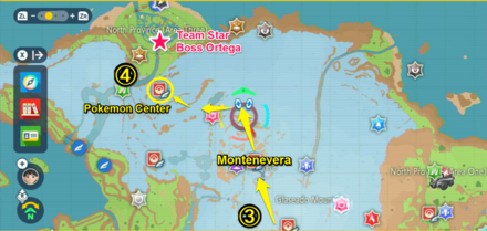 Pokemon Scarlet and Violet (SV) - Ortega Location Part 2